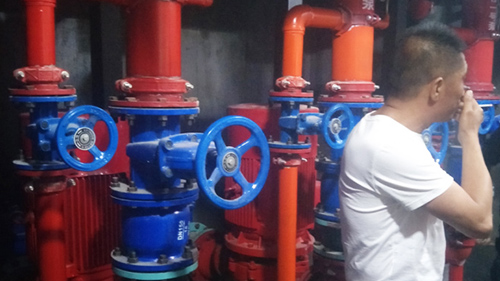 眾利聯合銷售總監為4S店員工講述消防巡檢設施工作注意事項